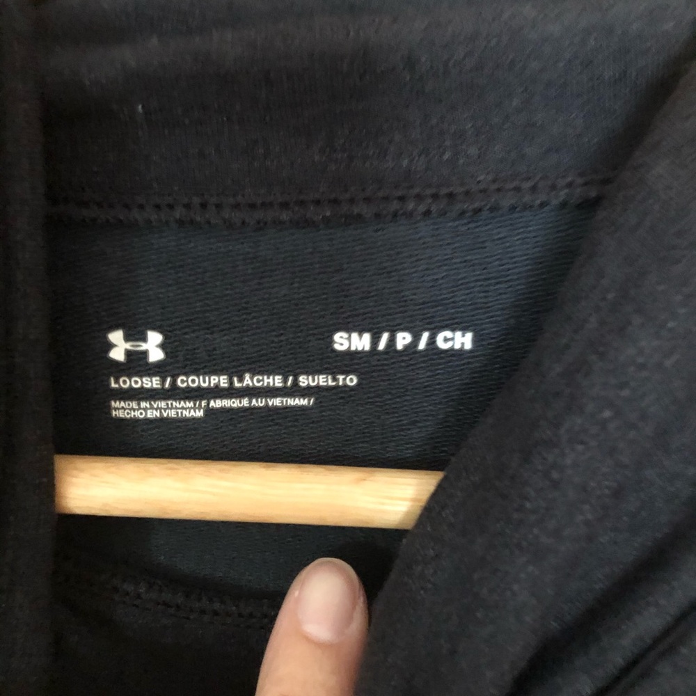 Under Armour Cropped Plush Cowl Neck Hoodie - Picture 2 of 6